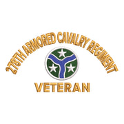 U.S. Army 278th Armored Cavalry Regiment Logo digitized embroidery design