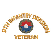 U.S. Army 9th Infantry Division Logo digitized embroidery design