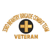 U.S. Army 33rd Infantry Brigade Combat Team Logo digitized embroidery design