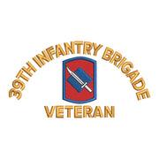 U.S. Army 39th Infantry Brigade Logo digitized embroidery design