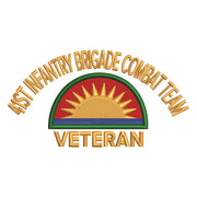 U.S. Army 41st Infantry Brigade Combat Team Logo digitized embroidery design