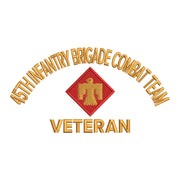 U.S. Army 45th Infantry Brigade Combat Team Symbol digitized embroidery design