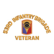 U.S. Army 53rd Infantry Brigade Symbol digitized embroidery design