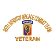 U.S. Army 86th Infantry Brigade Combat Team Symbol digitized embroidery design