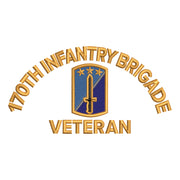U.S. Army 170th Infantry Brigade Logo digitized embroidery design