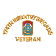 U.S. Army 174th Infantry Brigade Logo digitized embroidery design