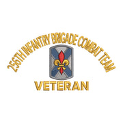 U.S. Army 256th Infantry Brigade Combat Team Symbol digitized embroidery design