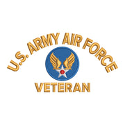 U.S. Army Air Force Logo digitized embroidery design