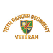 U.S. Army 75 Ranger Regiment Logo digitized embroidery design