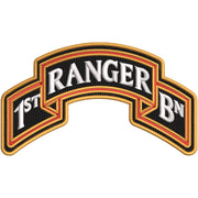 U.S. Army 1st Ranger Battalion Logo digitized embroidery design