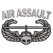 U.S. Army Air Assualt Badge Logo digitized embroidery design