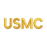 USMC Letter Design digitized embroidery design