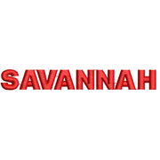 Savannah Logo digitized embroidery design