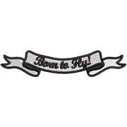 Born To Fly digitized embroidery design