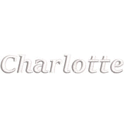 Charlotte South Carolina Logo digitized embroidery design