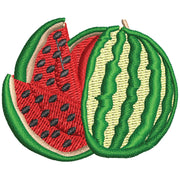 Watermelon digitized embroidery design