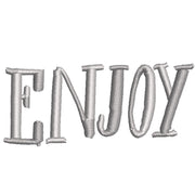 Enjoy digitized embroidery design