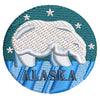 Polar Bear in Alaska digitized embroidery design