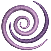 Wind Swirl digitized embroidery design