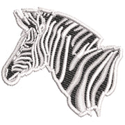 Zebra digitized embroidery design