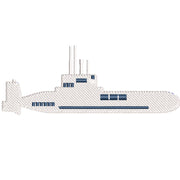 US Navy Submarines digitized embroidery design