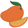 Hand Drawn Mango digitized embroidery design