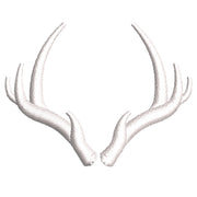 Vintage Deer Antler digitized embroidery design