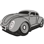 Vintage Car digitized embroidery design