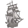 Big Sail Ship digitized embroidery design