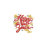 Happy New Year Calligraphy