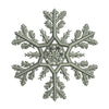 Glitter Snowflake Logo