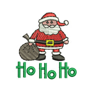 Ho Ho Ho Santa Logo