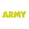 Wording of Army Bold Font