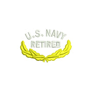 US Navy Retired with Emblem