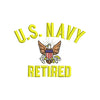 US Navy Retired Military Mark