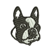 Boston Terrier Head Symbol