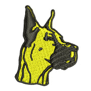 Great Dane Head Logo