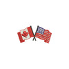 Canada US Flags