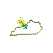 Kentucky Goldenrod with Map