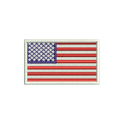 USA Color Rectangle Flag