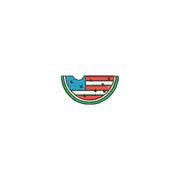 Watermelon USA Flag