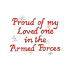 Loved One in Armed Forces