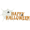 Happy Halloween with Spider Web