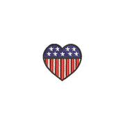 Patriotic USA Heart