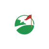 Golf Flag on the Green Symbol