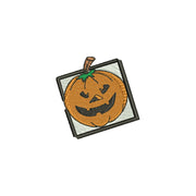 Halloween Jack o Lantern with a Square Box