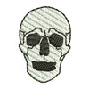 Halloween Skeleton Skull Logo