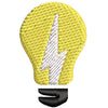 Electrical Bulb digitized embroidery design