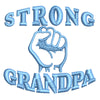 Strong Grandpa digitized embroidery design