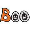 Pumpkin Boo digitized embroidery design